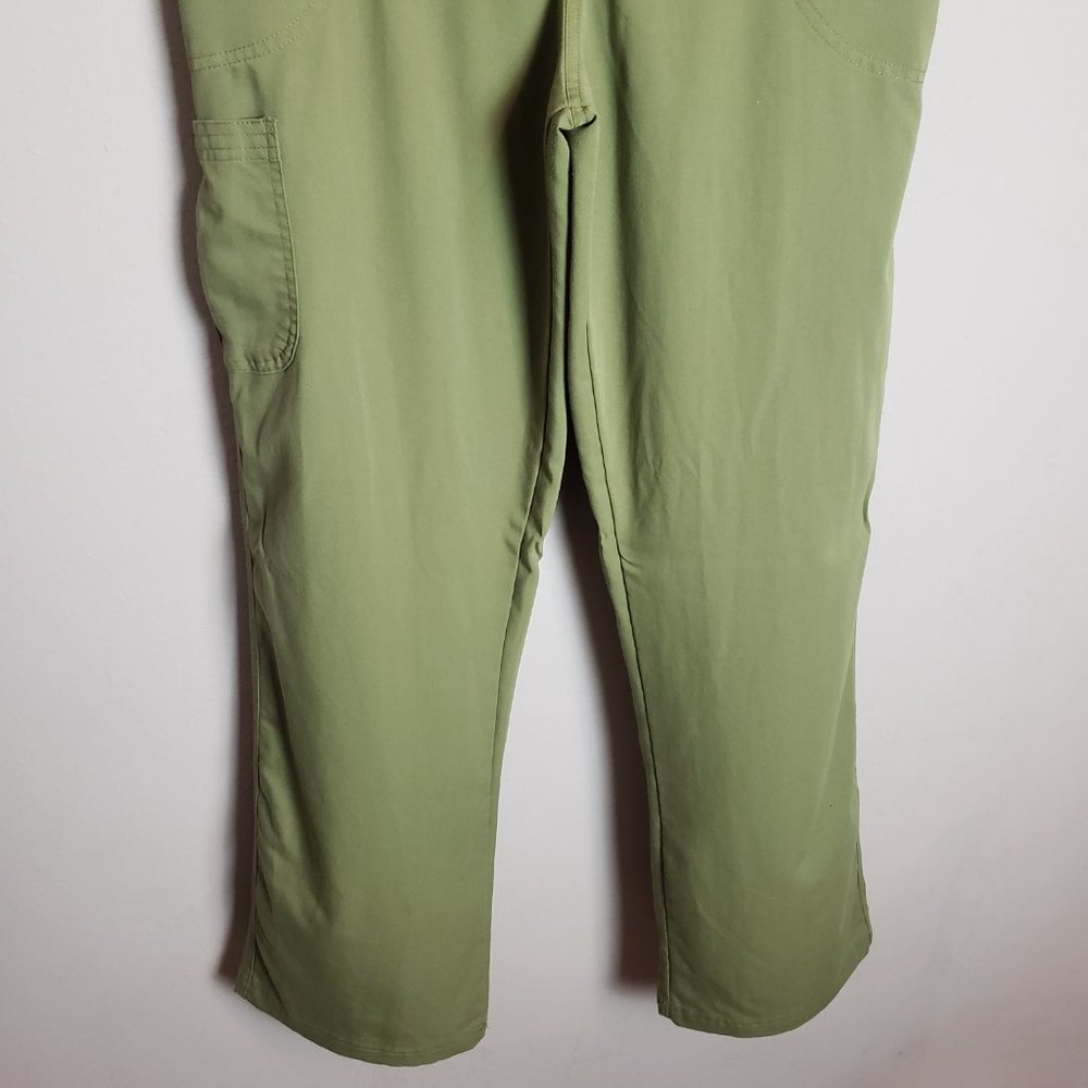 Urbane Ultimate Olive Green Scrub Pant 9300 Medium Tall - Picture 3 of 10